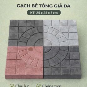 GẠCH BÊ TÔNG GIẢ ĐÁ