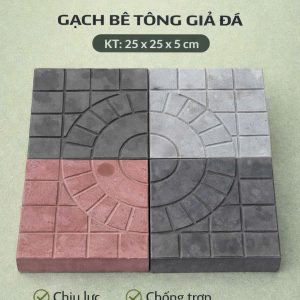 GẠCH BÊ TÔNG GIẢ ĐÁ