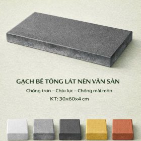 gạch bê tông giả đá