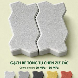 GẠCH TỰ CHÈN ZIC ZĂC